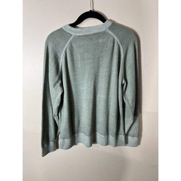 Daniel Cremieux Sweater Men’s Large Green 100% Extra Fine Merino Wool Pullover - Picture 2 of 14